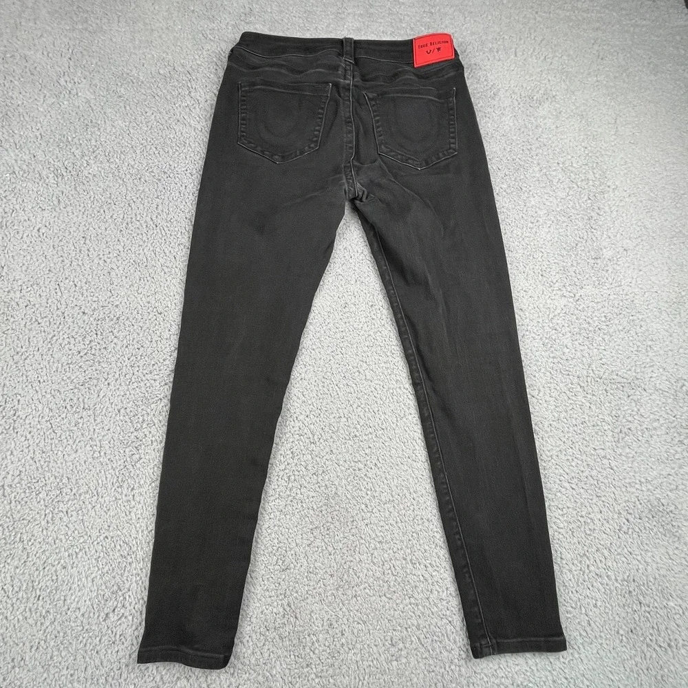 True Religion Jennie Skinny Jeans Womens 33 Manchester United Stretch Denim Pant
